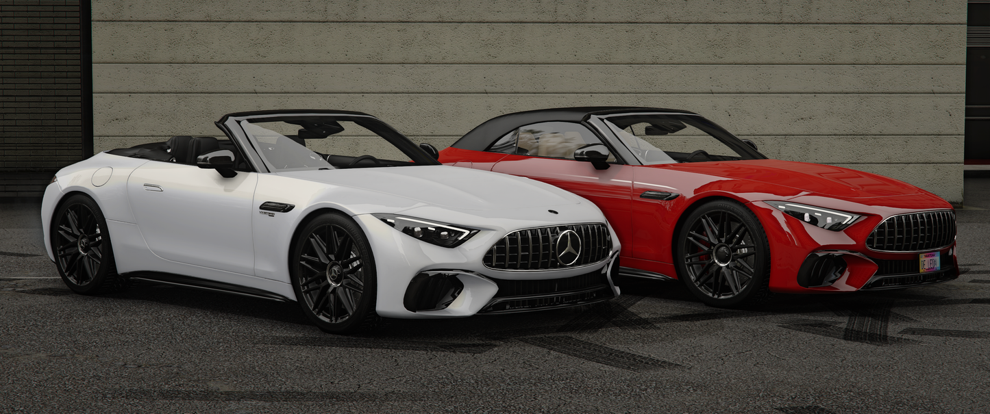 (Badged/Debadged) 2023 Mercedes-AMG SL63 4matic [Animation Roof]