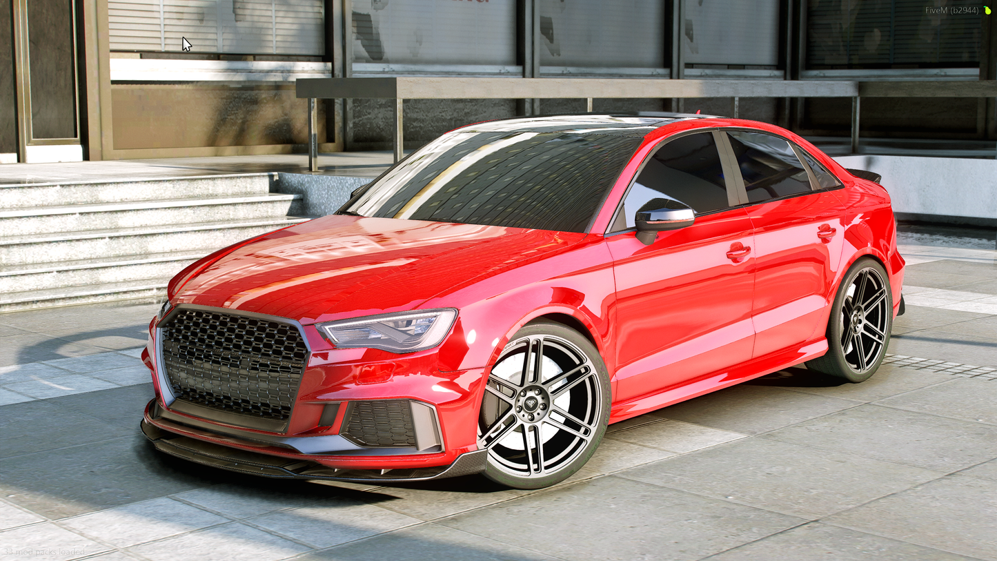 (Debadged) Audi RS3 Aimjunkies Edition