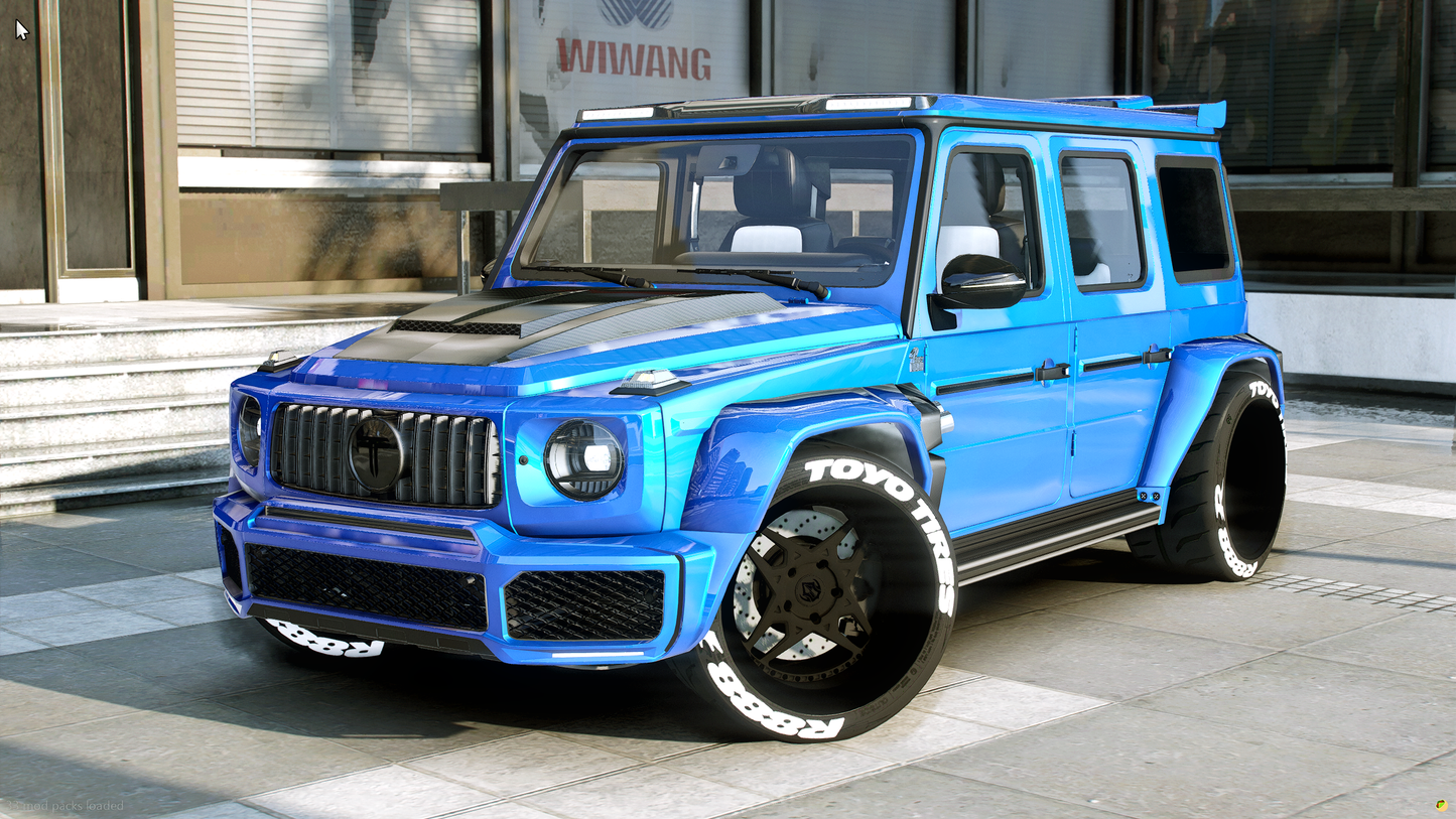 (Debadged) Mercedes G63 BodyKit Liberty Walk