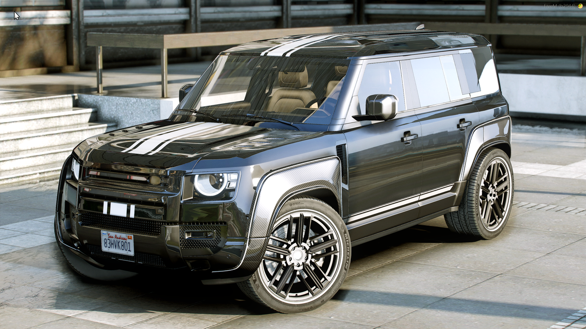 (Debadged) Land Rover Defender 110 2020 – AIO Cars FiveM