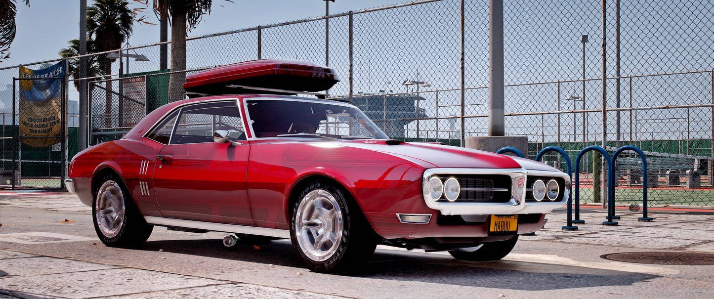 (Debadged) Pontiac Firebird Custom 1968