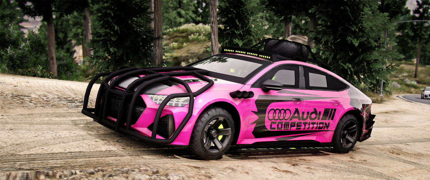 (Badged/Debadged) Audi RS7 OFFPACK (5 Liveries) – AIO Cars FiveM