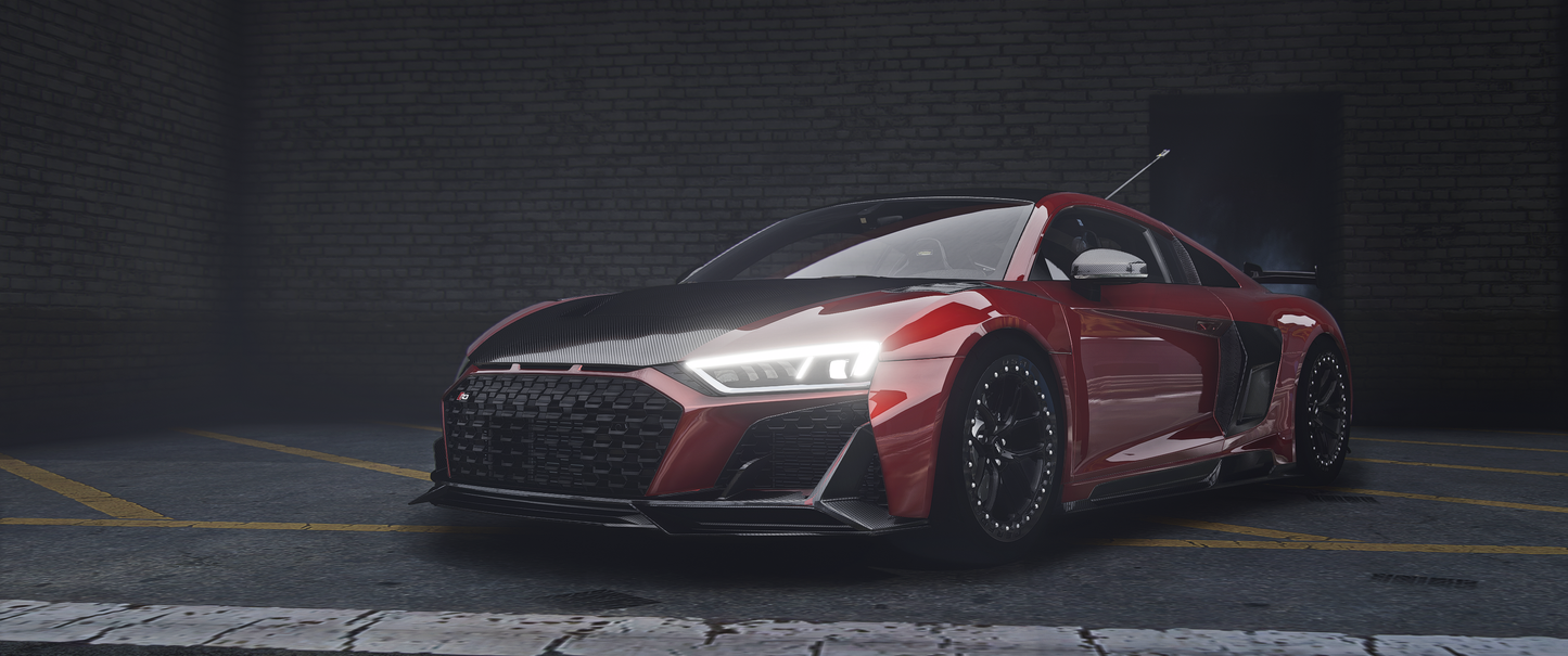 Twin Turbo 2023 Audi R8 Drag Spec