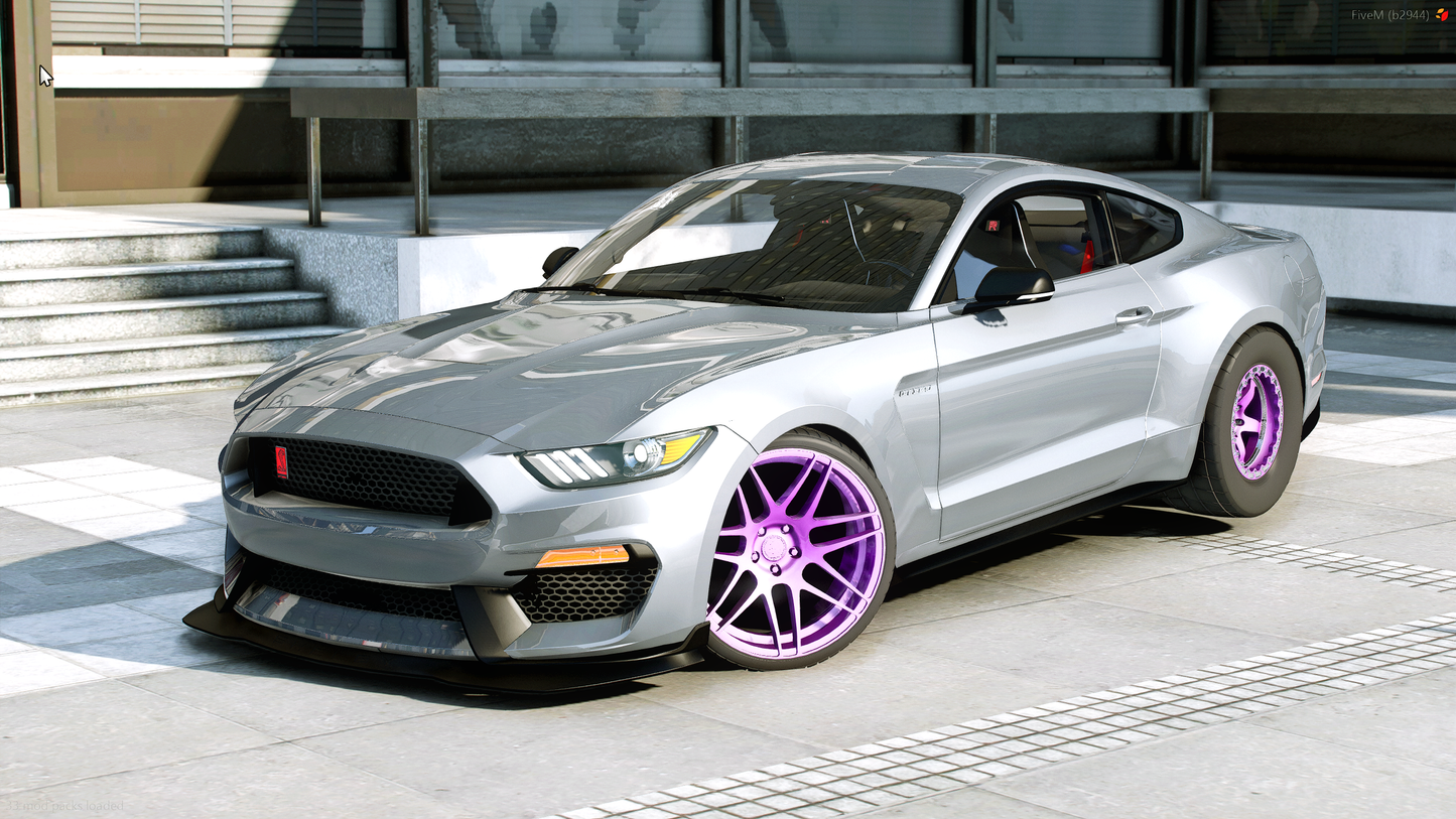 Custom Drag Ford Shelby Mustang GT 350 – AIO Cars FiveM