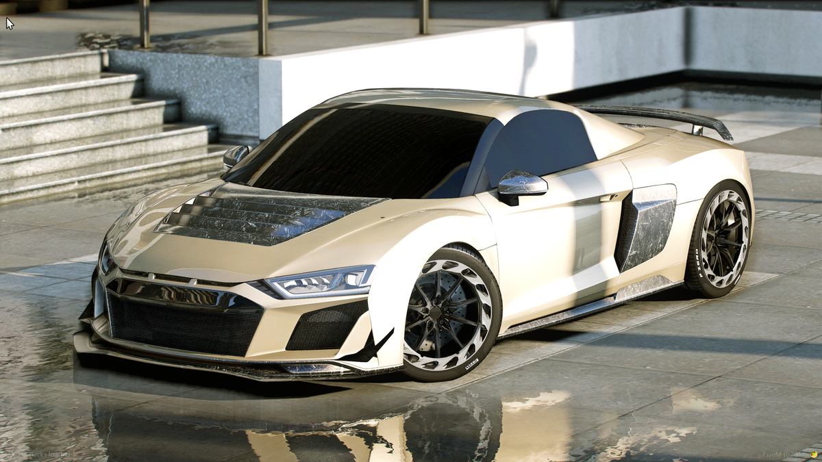 Debadged Rho (Debadged) Audi R8 Mansory Stage 2 – AIO Cars FiveM