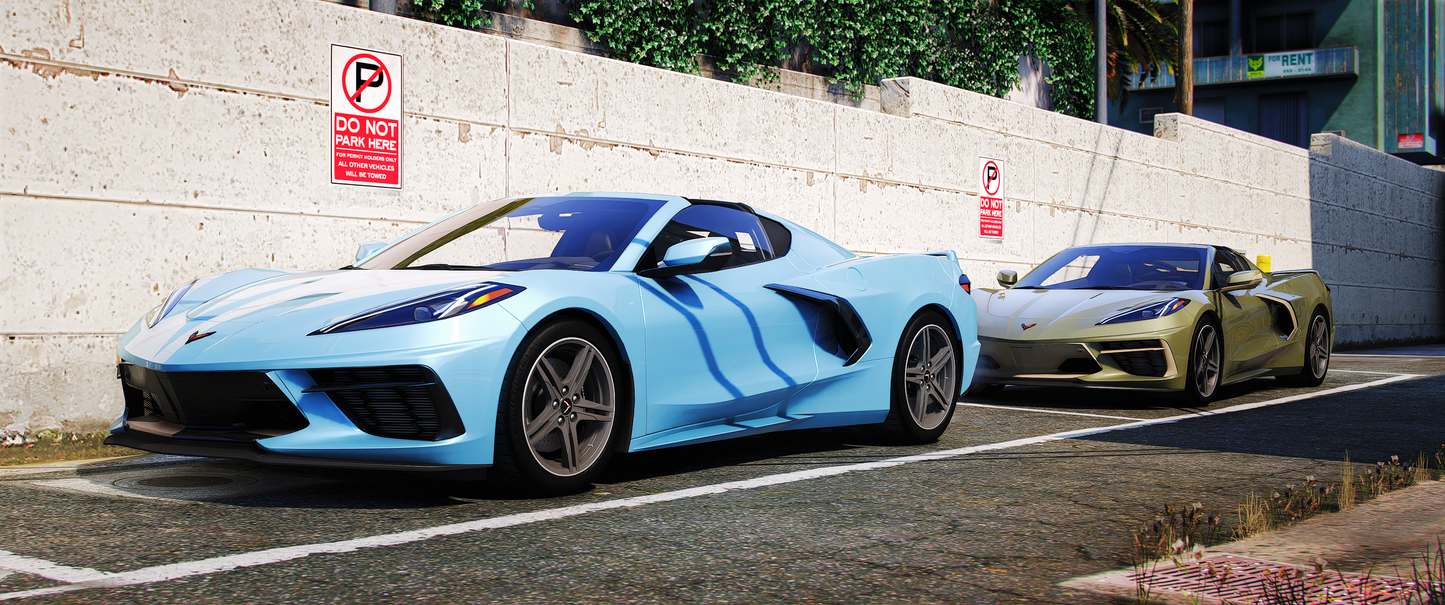 (Badged/Debadged) 2023 Chevrolet Corvette C8 1LT & 3LT
