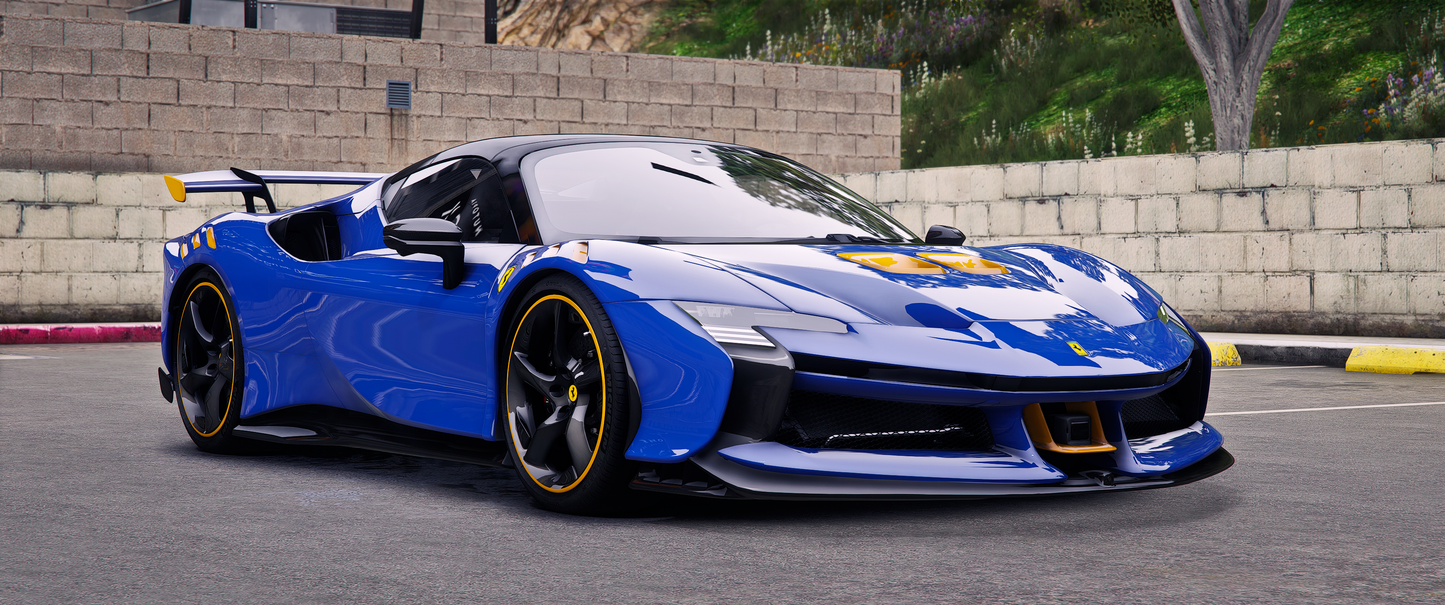 Ferrari SF90XX Spider [Animation Roof]
