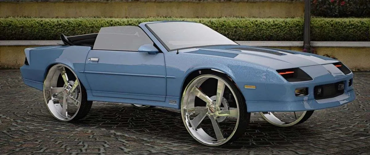 1990 Chevrolet Camaro ZL1 Convertible Donk