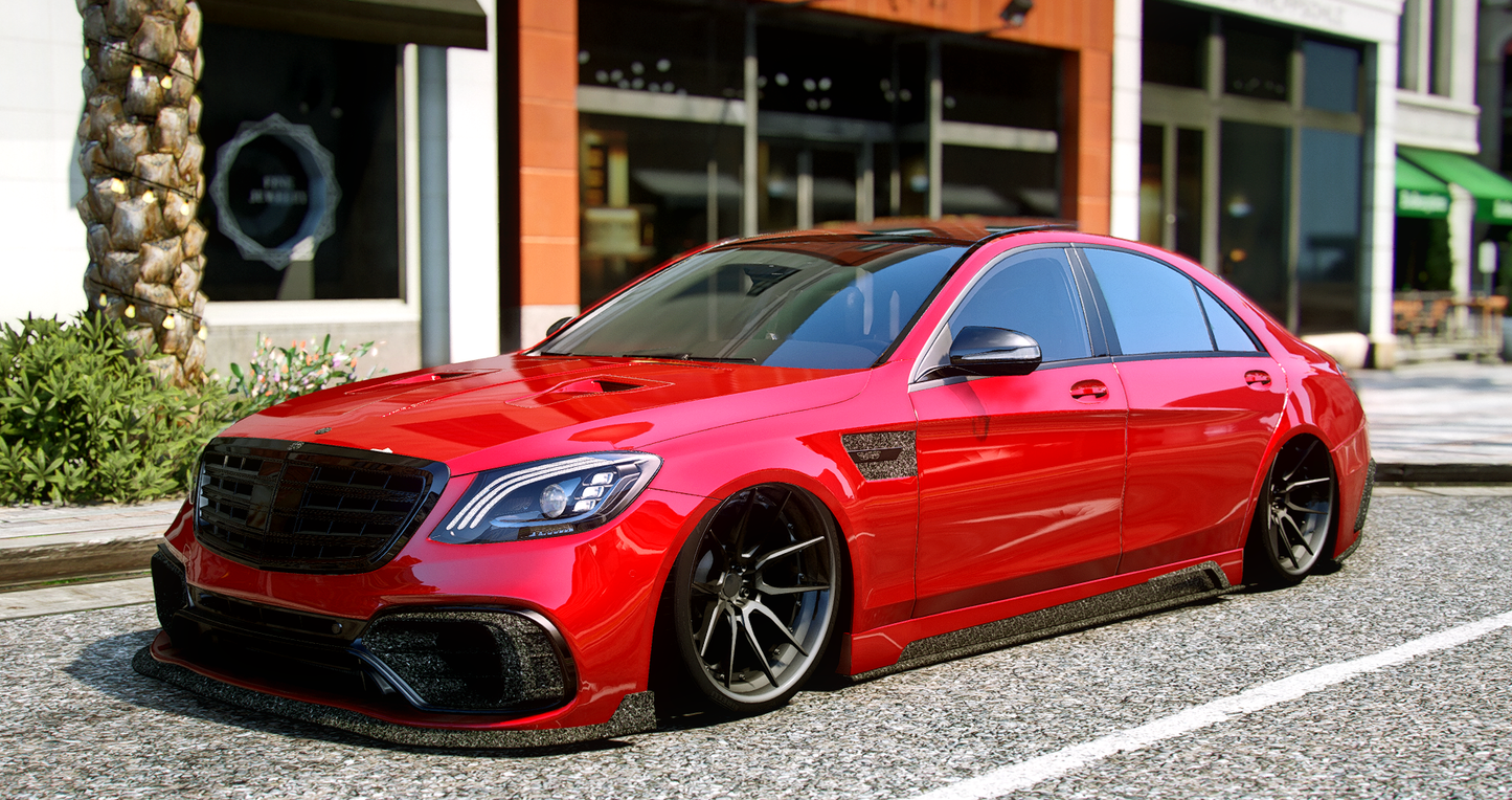 Mercedes S500 Mansory Custom – AIO Cars FiveM