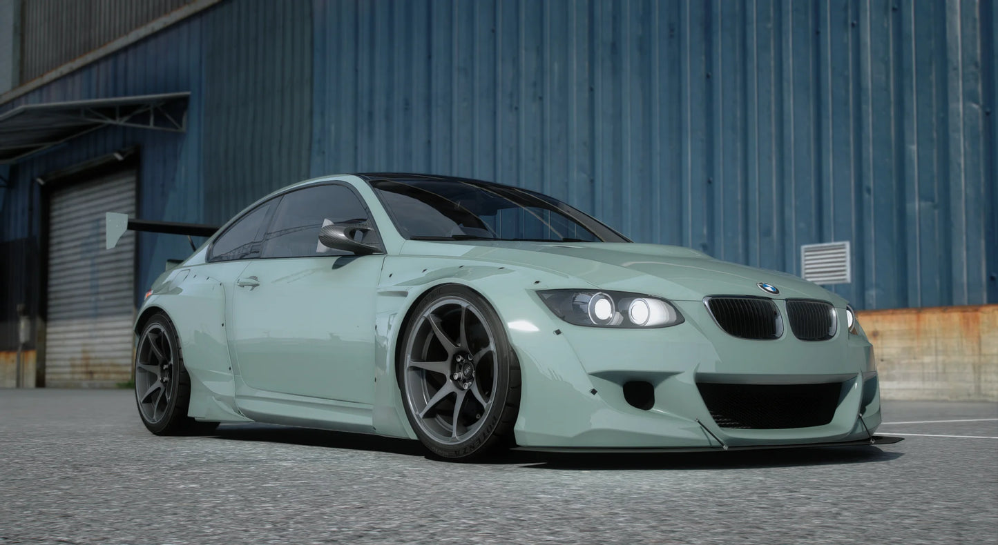BMW M3 e92 2007 (250 Tuning Parts + Templated)