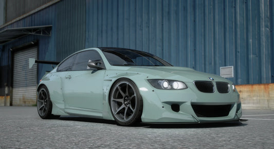 BMW M3 e92 2007 (250 Tuning Parts + Templated)