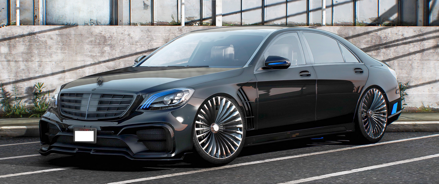 Mercedes Benz S63 Wald W222 Mansory