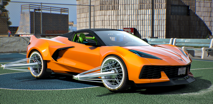 2023 Chevy Corvette C8 Z06 Widebody Slab – AIO Cars FiveM