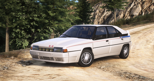 (Badged/Debadged) Citroen BX 4TC 1986 (Tuning + Templated)