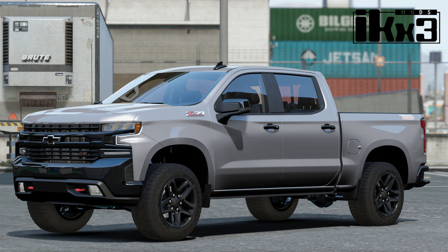 (Badged/Debadged) Chevrolet Silverado LT Trail Boss 2020