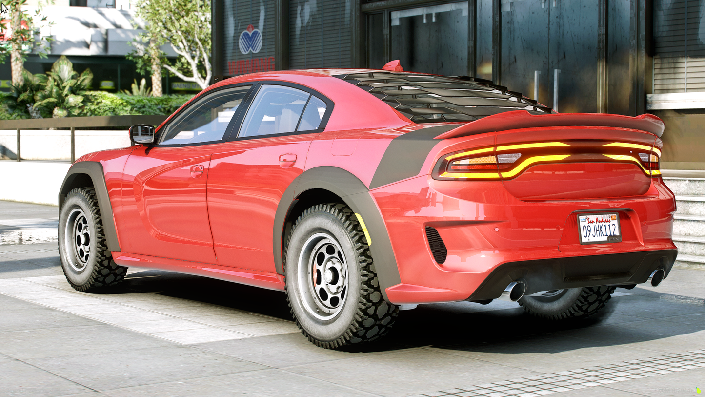 (Debadged) 2021 Dodge Charger TRX FuelForged