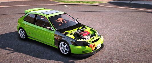 Honda EK9 Nuwels