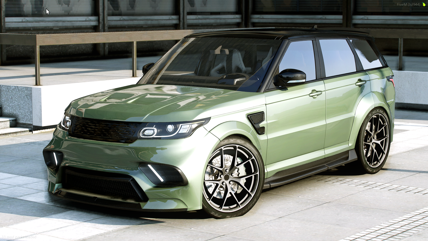 (Debadged) Range Rover SVR Onyx – AIO Cars FiveM