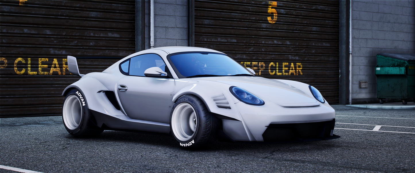2012 Porsche Cayman Bodykit