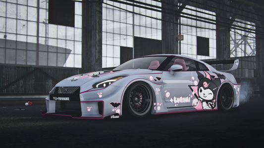 Nissan GTR NEON KUROMI [Dinamic Lights]