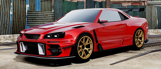 (Debadged) Nissan GT R34 Bodykit