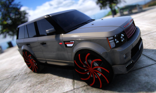 Range Rover on Venice Wheels