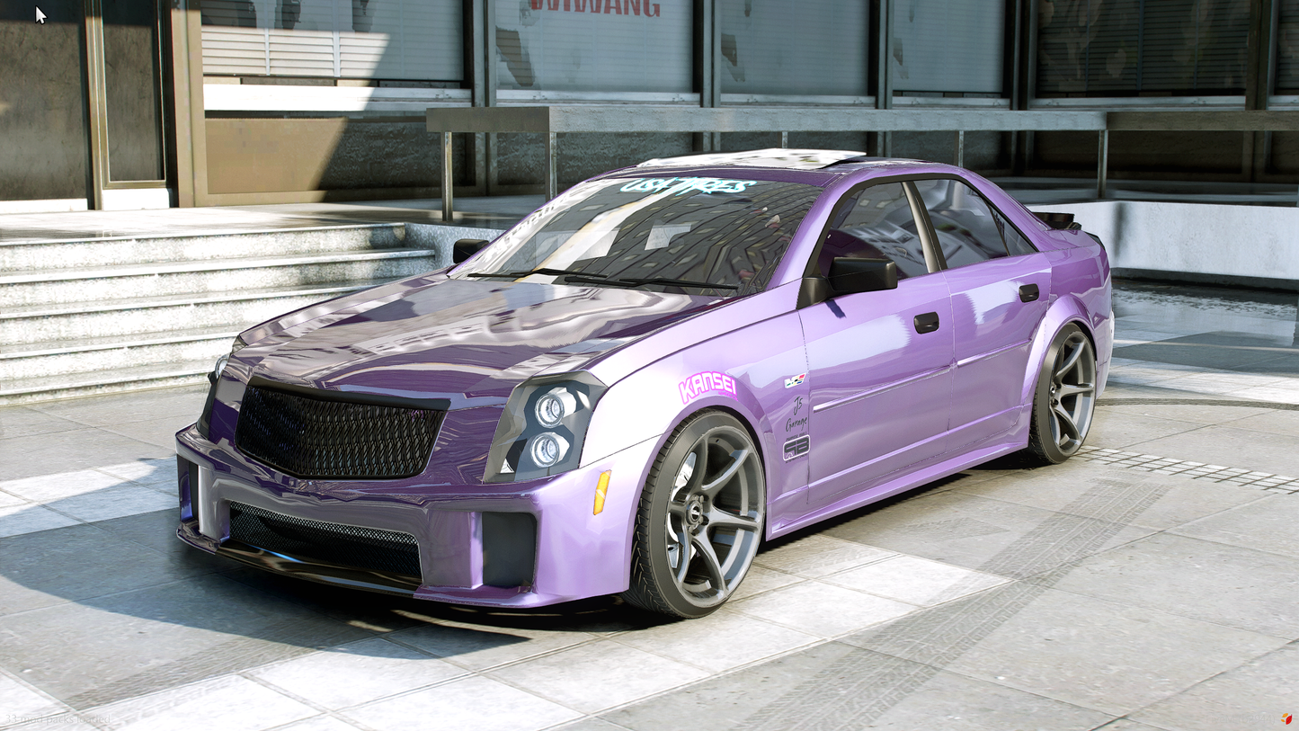 (Debadged) Custom Slideshow 2009 Caddilac CTS-V