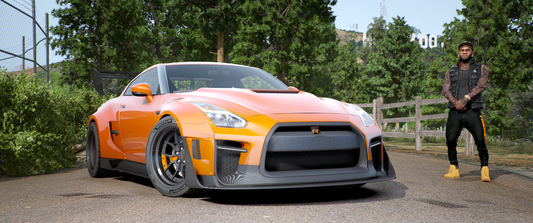 Robot Craftsman Godzilla Widebody Nissan GTR