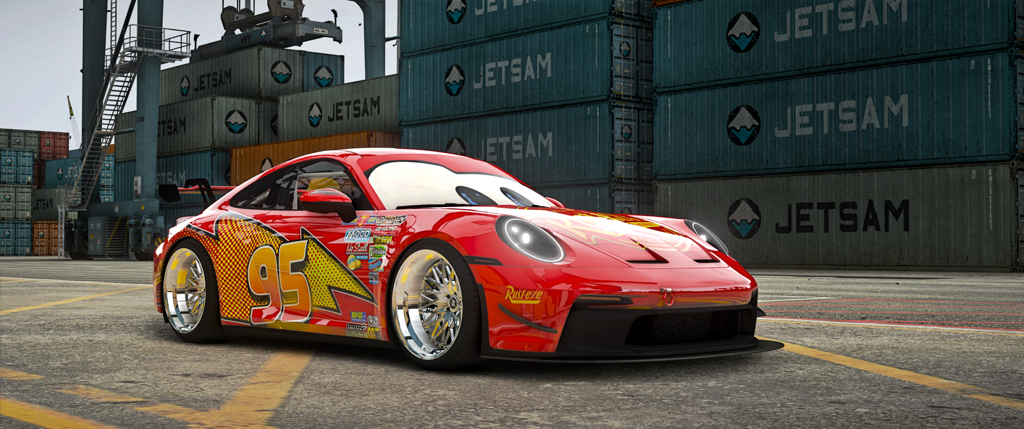 (Debadged) Porsche McQueen TwinTurbo`