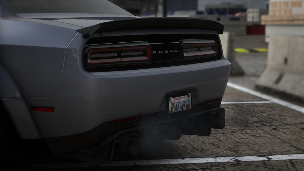 (Badged/Debadged) 2024 Dodge Ghoul Challenger – AIO Cars FiveM