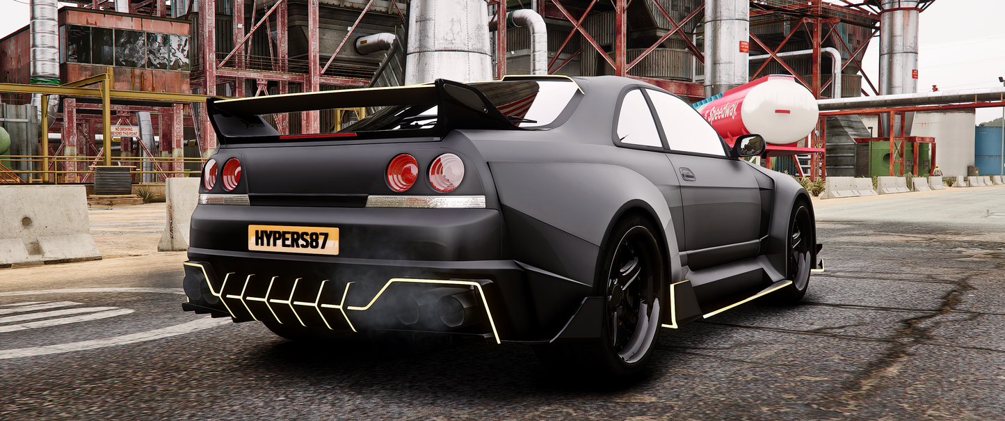 (Debadged) Nissan R33 Venuum