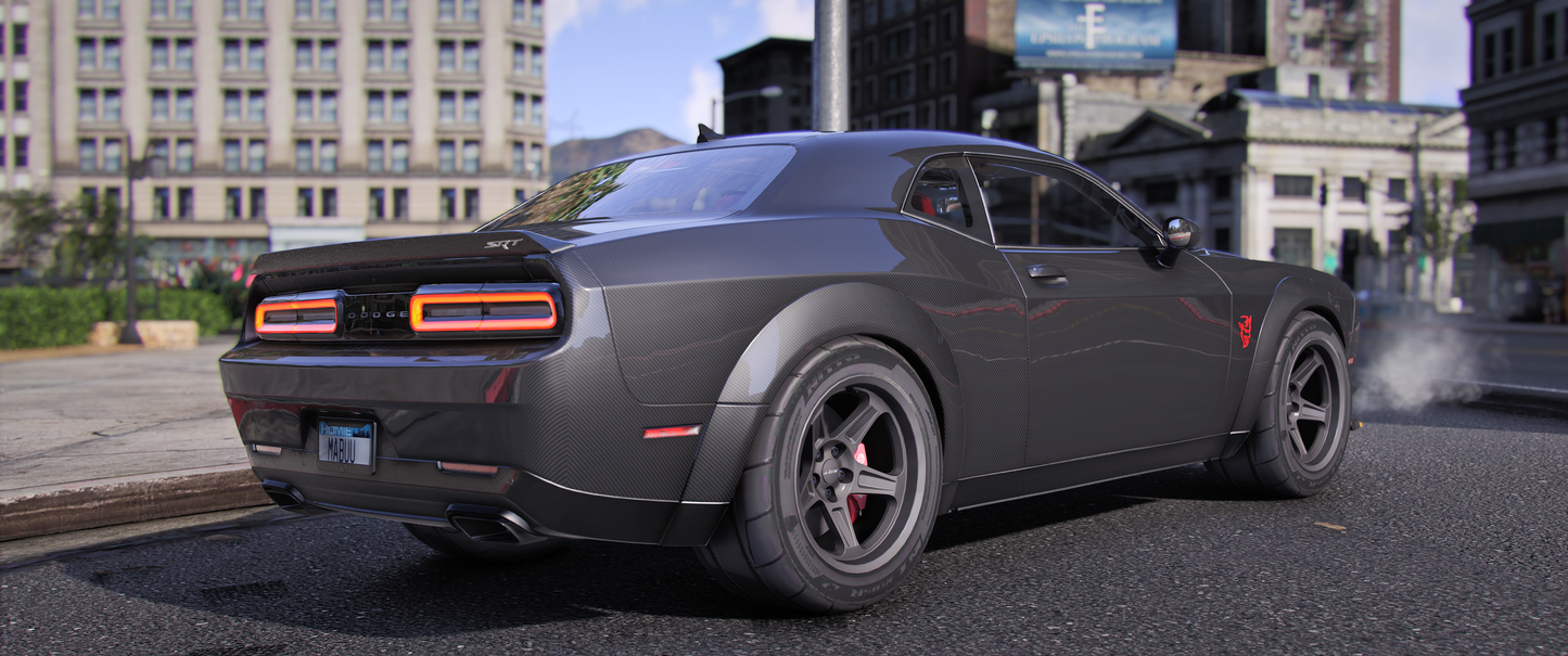 2018 Dodge Challenger Full Carbon 1500HP TwinTurbo Demon Speedkore Edition On Forgiato