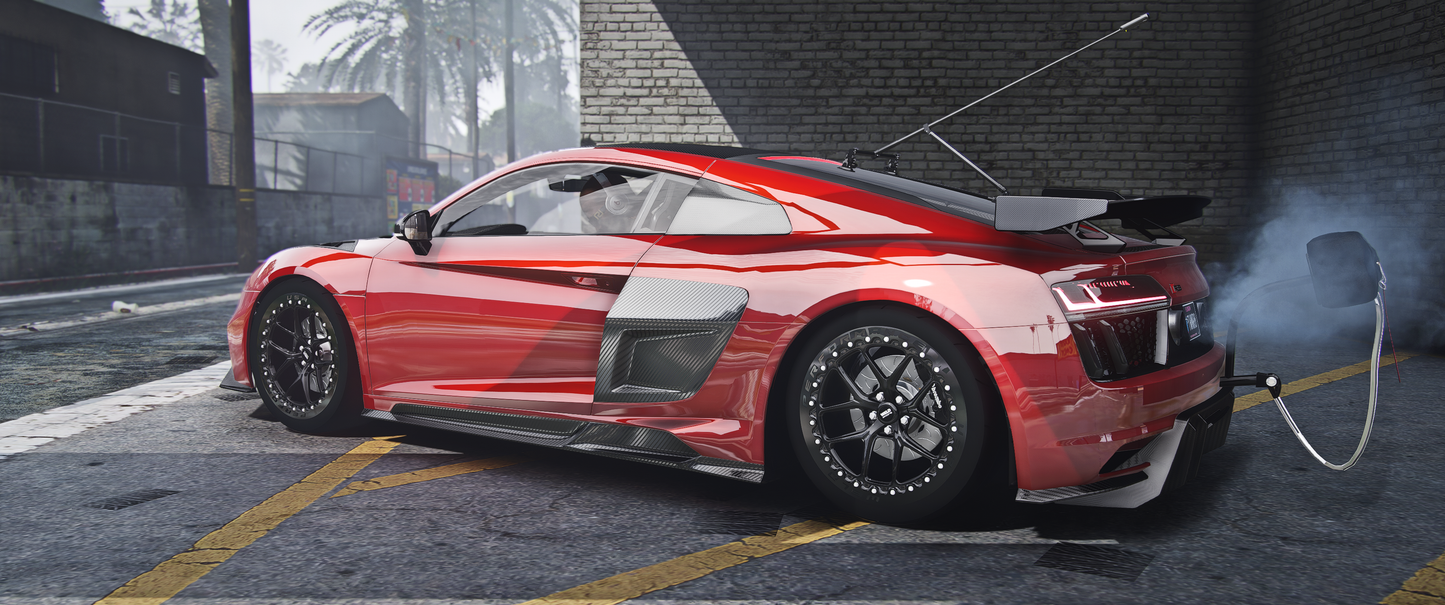 Twin Turbo 2023 Audi R8 Drag Spec