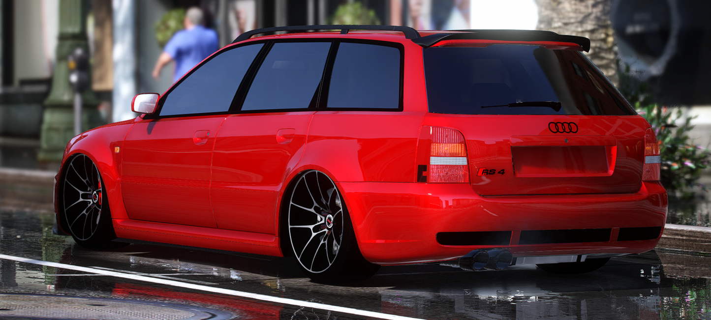 Audi RS4 Lowered Engine Swapped 5 Seater