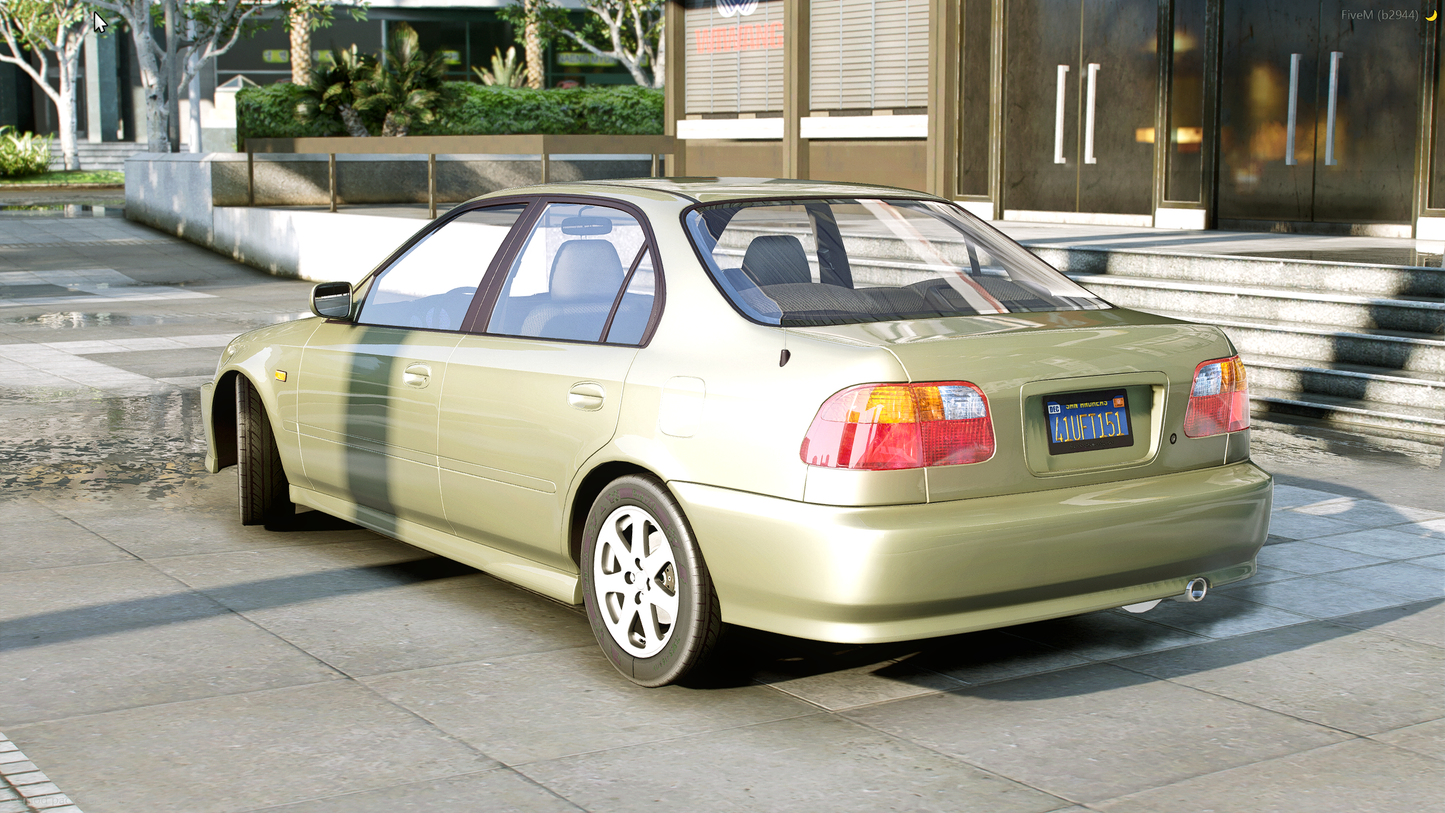 (Debadged) 2000 Honda Civic Ferio SiR