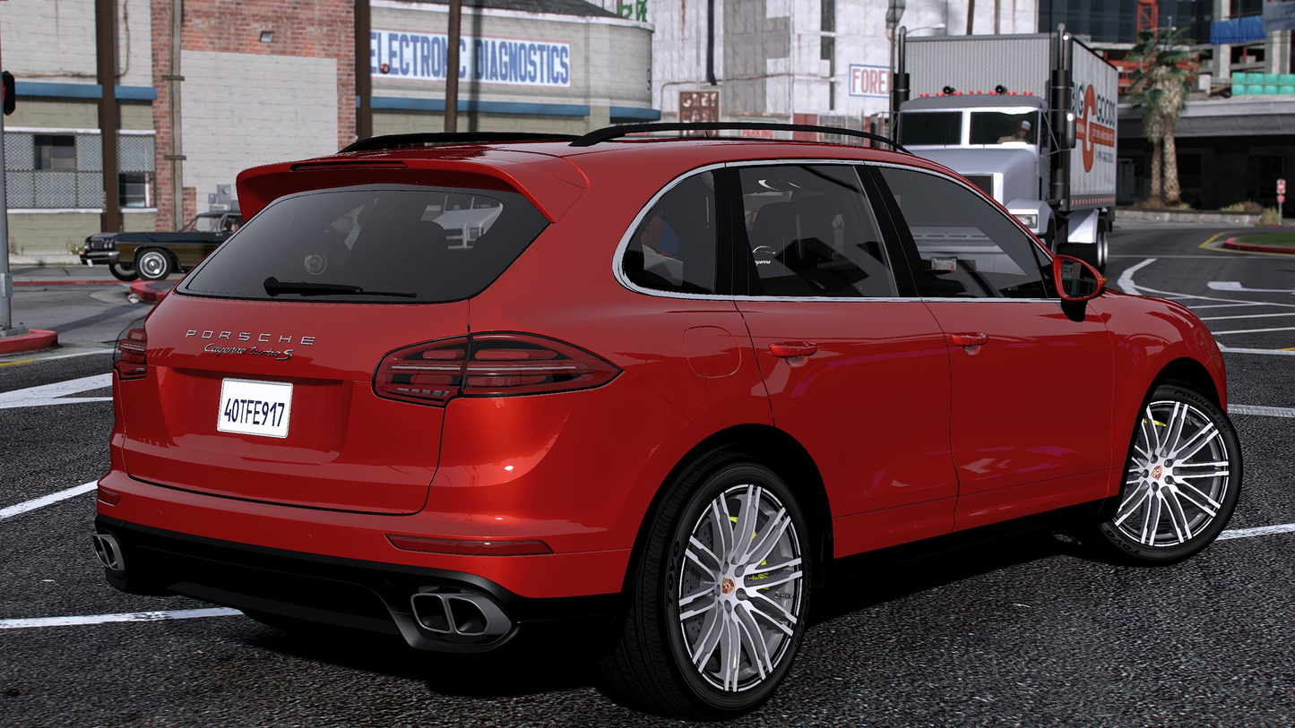 Porsche Cayenne Turbo S 2016