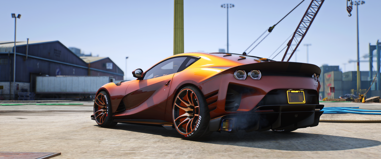 (Debadged) Ferrari 812 CS