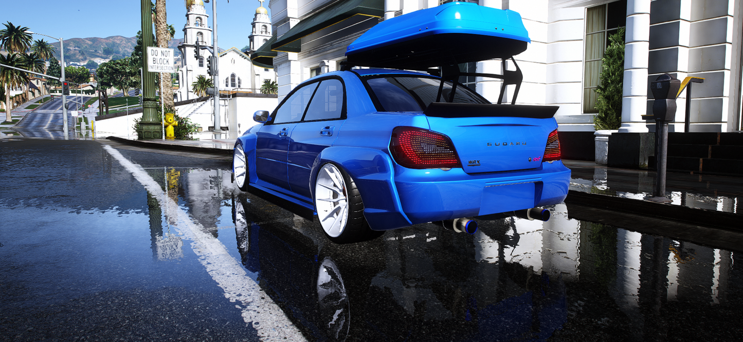 Custom Subaru WRX (5 Seater + Removeable Roof Box)