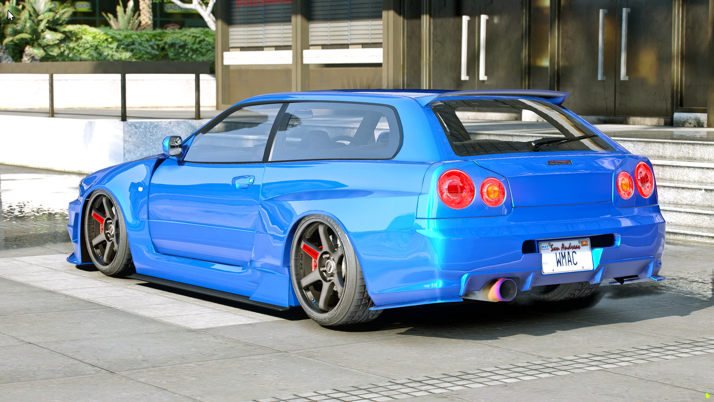 (Debadged) Nissan GTR R34 Shooting Brake