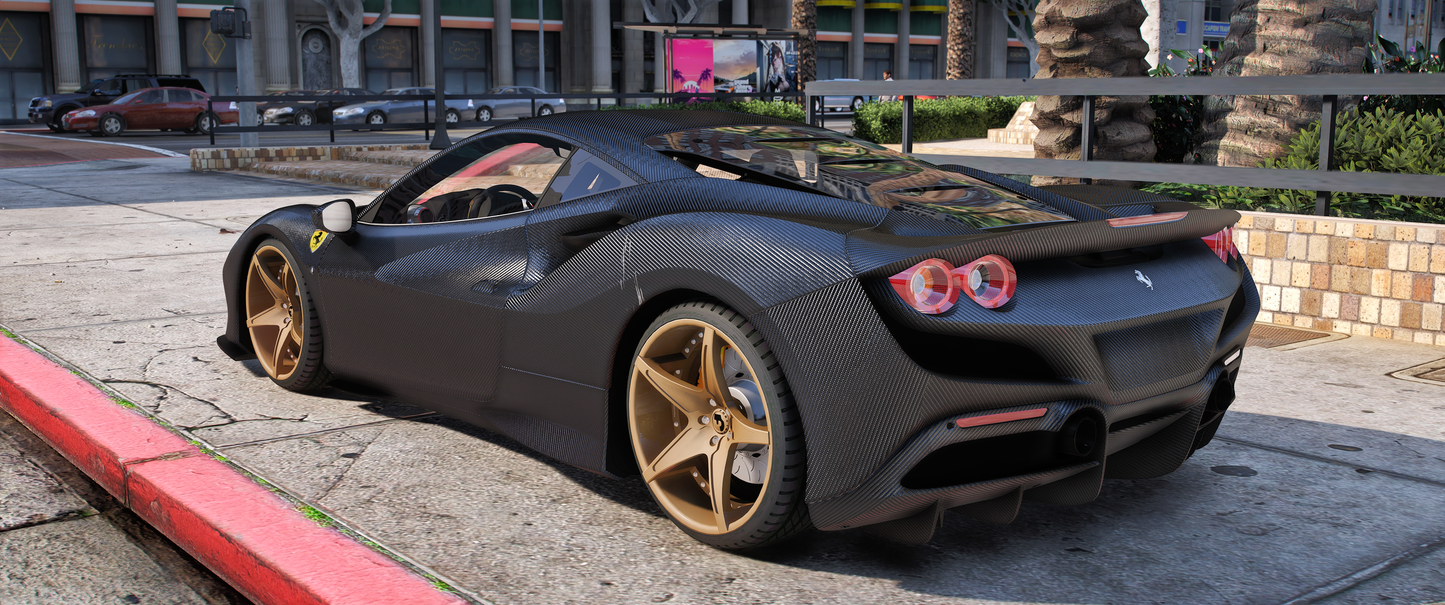 Custom Full Carbon 2020 Ferrari F8 Tributo