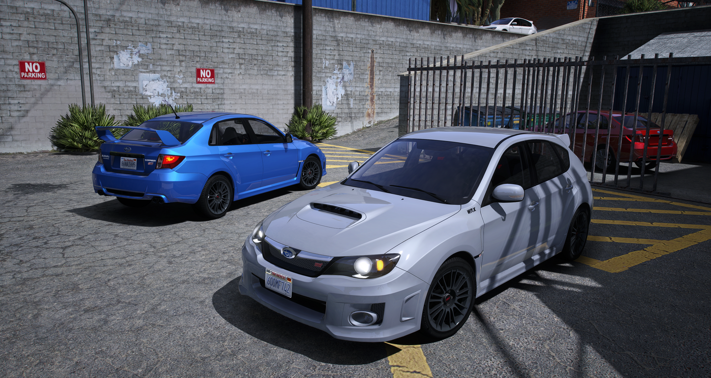 Subaru Impreza WRX STI 2010 Pack (260+ Tuning + Custom Sound + Add-On Sound)