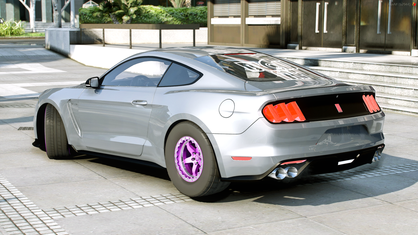 Custom Drag Ford Shelby Mustang GT 350 – AIO Cars FiveM