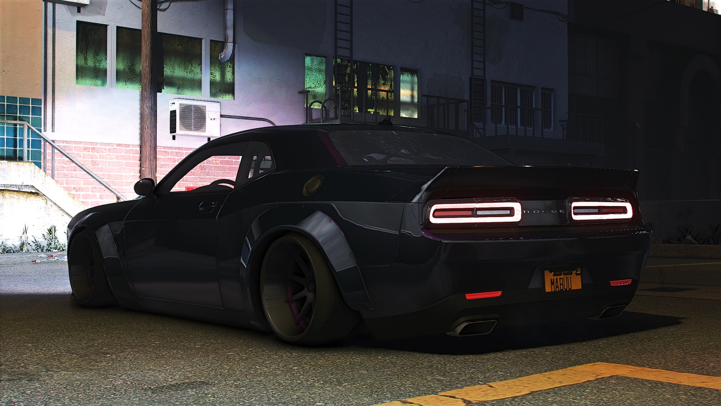 Dodge Challenger WideBody Hellcat