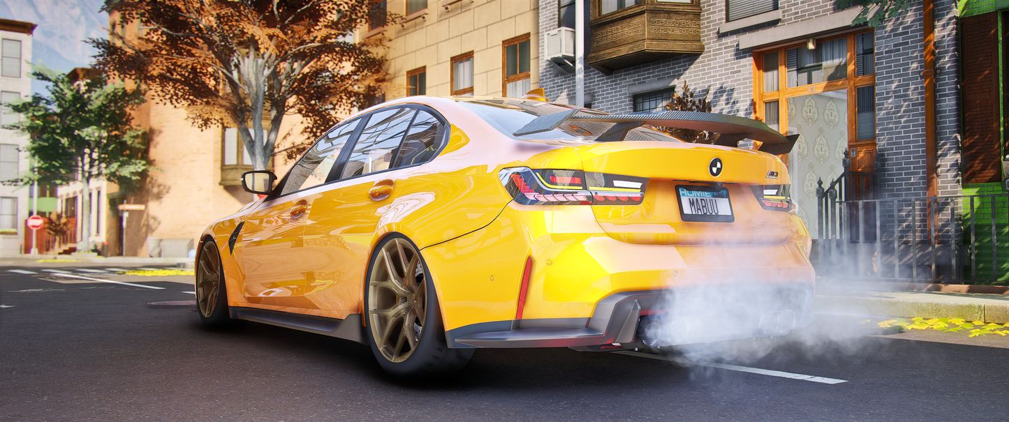 BMW M3 Adro G80 (Tuning Parts + Addon Sound)