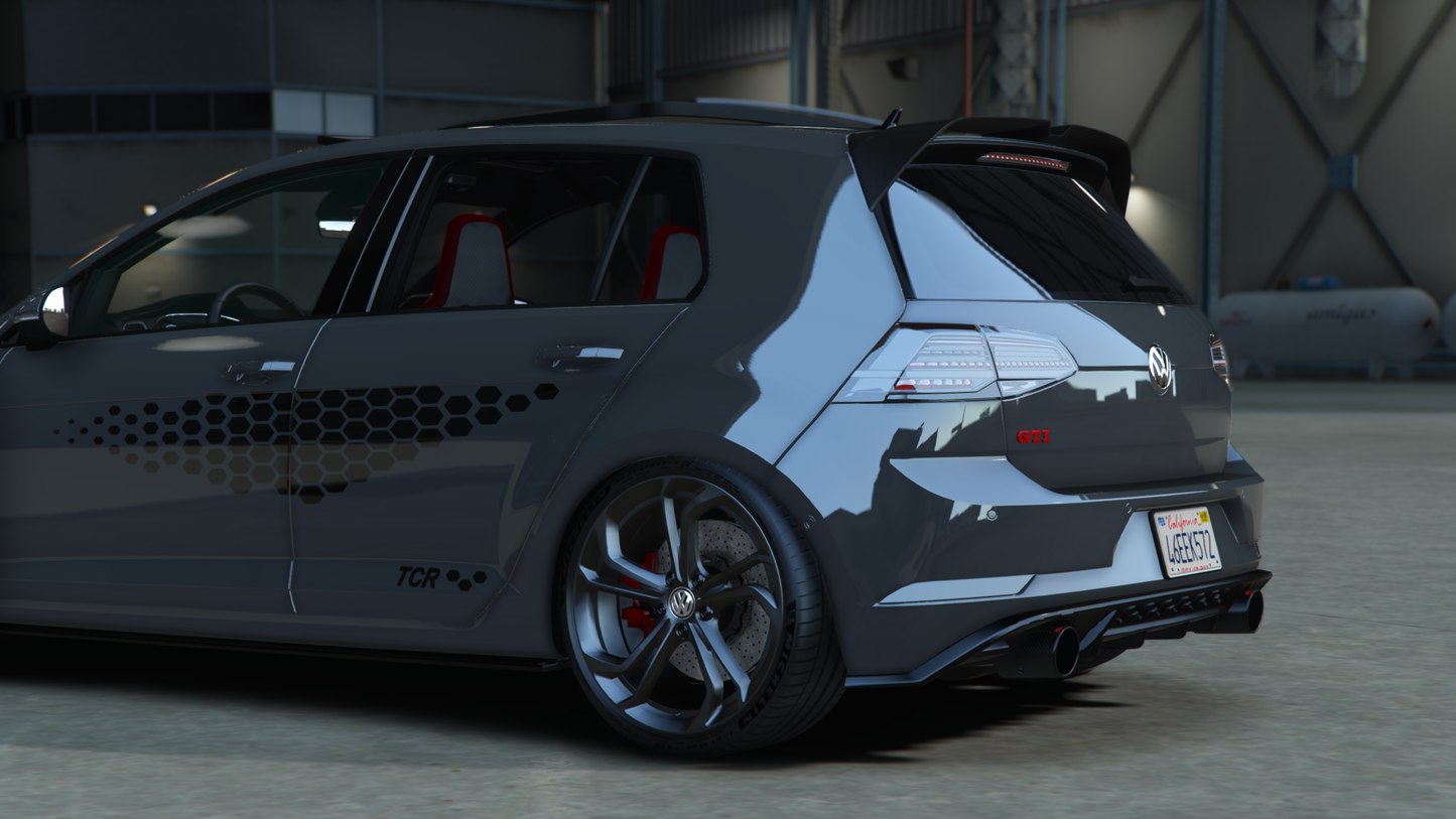 Volkswagen Golf 7.5 GTI TCR 2019 Widebody (Tuning Parts)