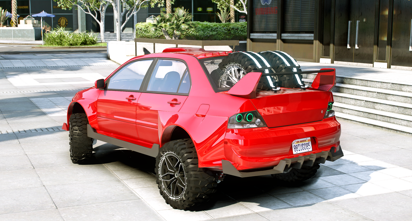 (Debadged) Mitsubishi Evo 9 Dakar Edition