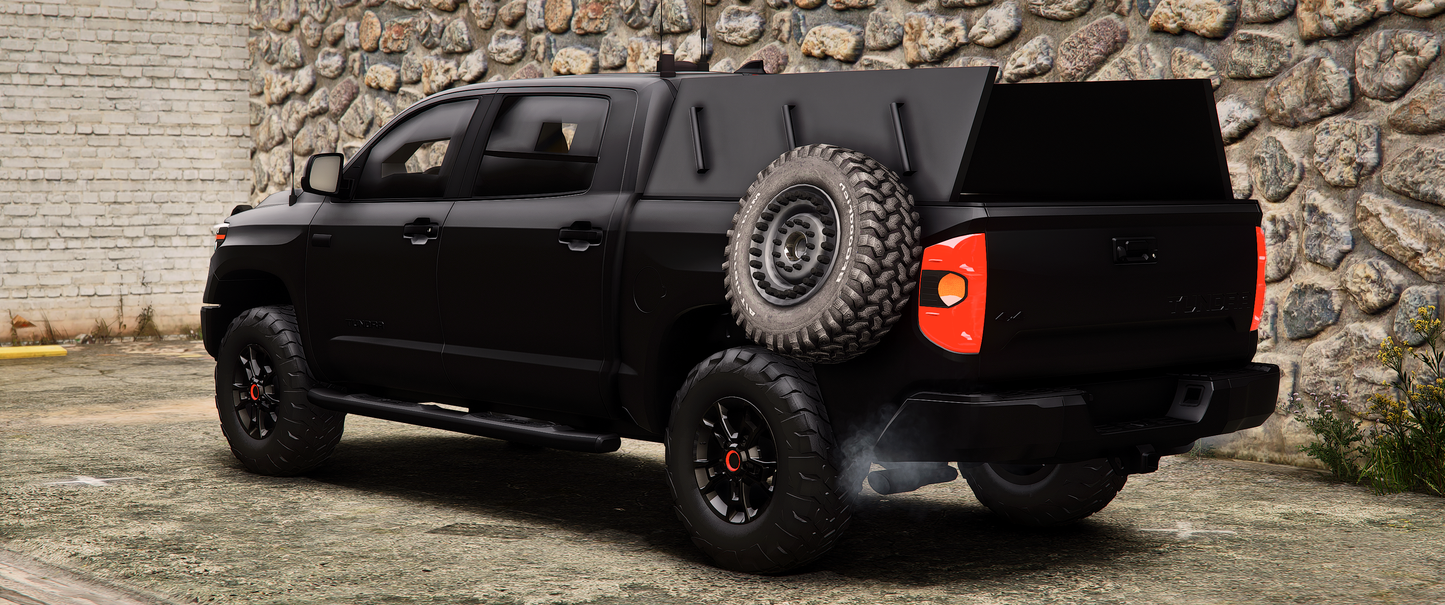 Armored Toyota Tundra TRD