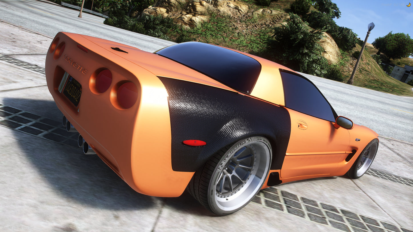 Custom Chevy c5 Z06 Corvette – AIO Cars FiveM