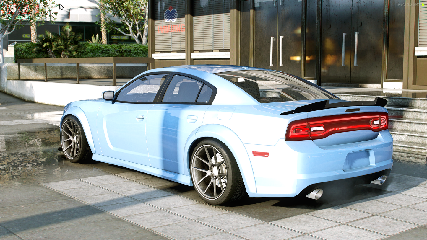 (Debadged) 2012 Dodge Charger Widebody Custom