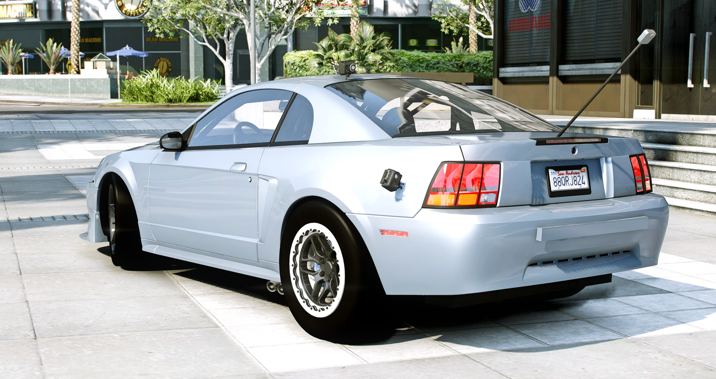 (Debadged) 2001 Ford Mustang SVT Cobra Drag – AIO Cars FiveM